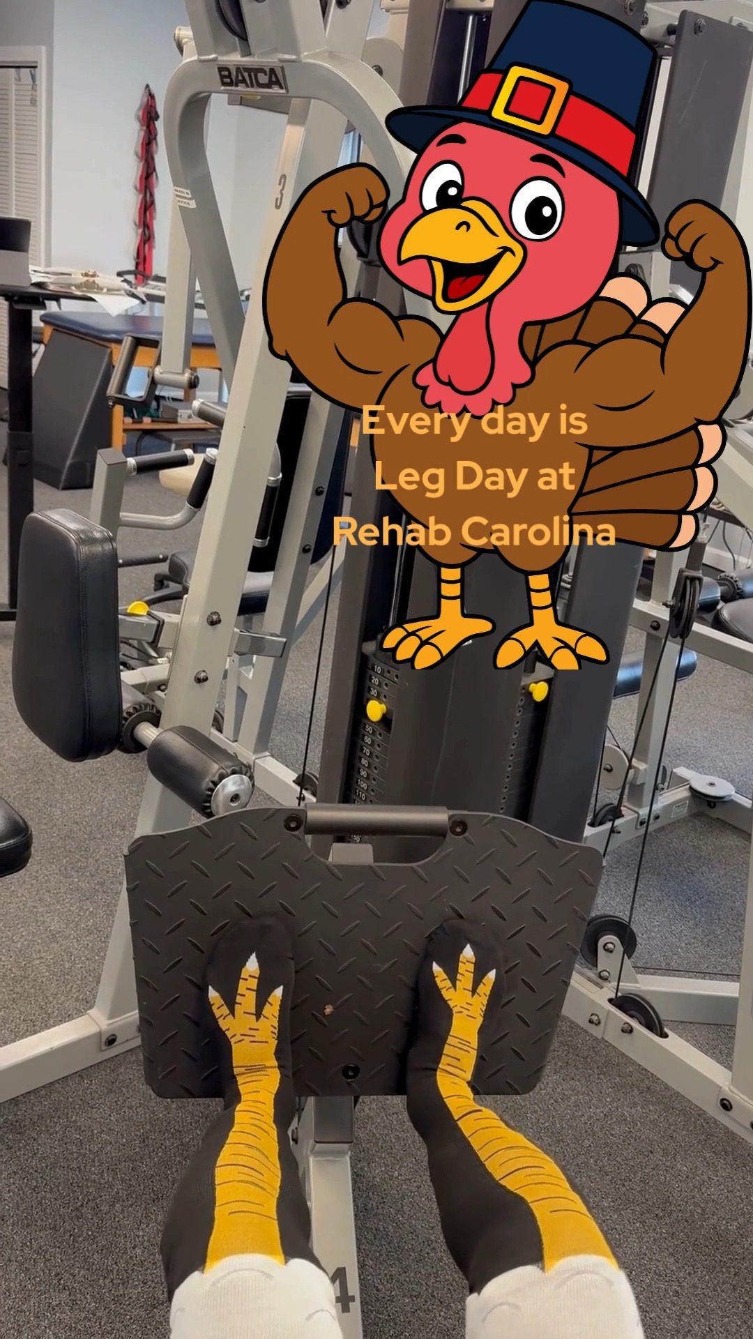 Every Day is Leg Day @RehabCarolina
#legday #legday💪 #LegDayVibes #legdaymotivation #RehabCarolina #localbusiness #charlestonsc #Thanksgiving #turkeyday #PhysicalTherapy